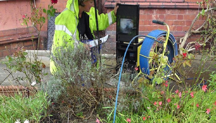 CCTV drainage survey Wirral